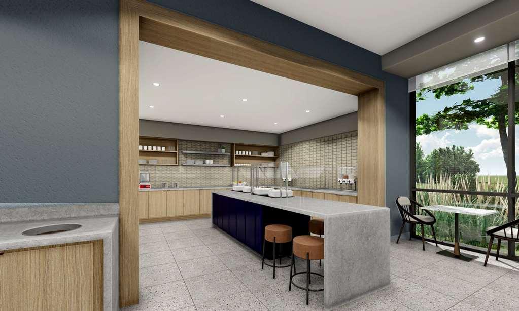 Homewood Suites By Hilton Grand Prairie At Epiccentral Restoran foto